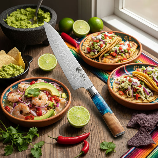 Ya’ax - Cuchillo de chef 8 pulgadas/ 20 centimetros.