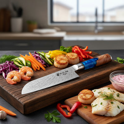 Ya’ax - Cuchillo Santoku 7 pulgadas/18 cm.