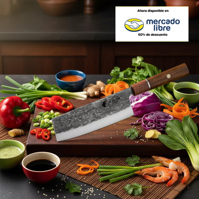 Lak’in - Cuchillo Nakiri Chef 7 pulgadas/ 18 centimetros