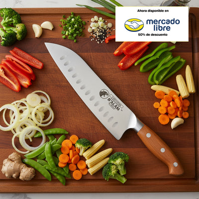 Teocuitlatl - Santoku 7 pulgadas/18 centimetros