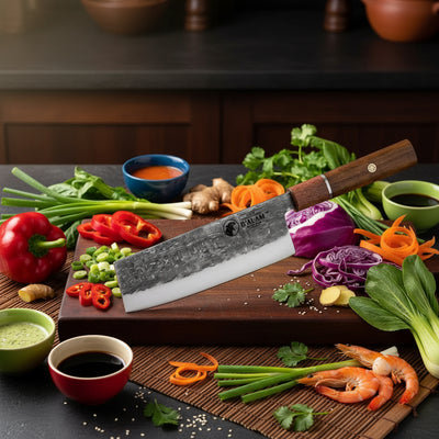 Lak’in - Cuchillo Nakiri Chef 7 pulgadas/ 18 centimetros
